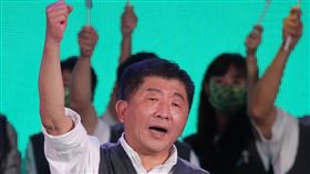 民進黨1112「為台灣鼓舞」大型造勢晚會　陳時中（圖／記者楊澍攝影）