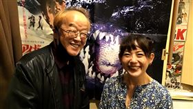 小高惠美（右）發文哀悼林森大樹（左）。（圖／翻攝自小高惠美推特）