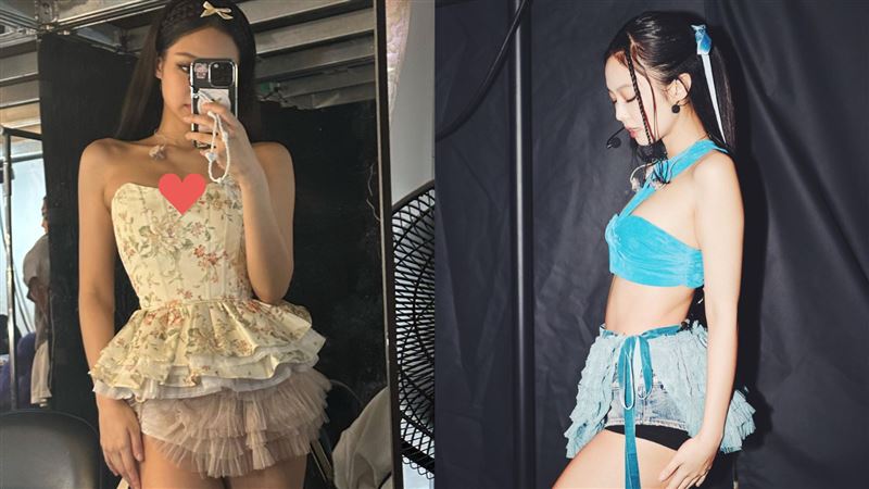 Jennie抹胸馬甲登台　「15秒熱舞」晃暈粉