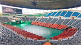 國體大，雲豹，T1，體育館，雲豹球團租借國體綜合體育館辦理T1職業籃球聯盟賽事（圖／國體大提供）