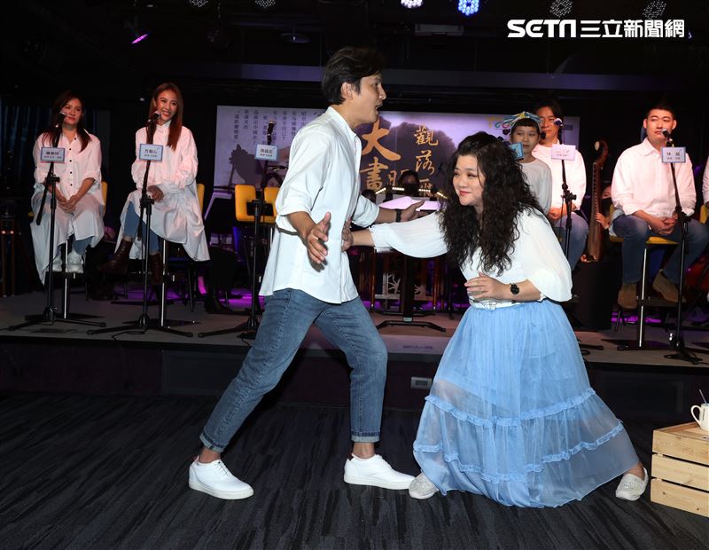 孫協志「大畫昭君~觀落雁」直播音樂會。（記者邱榮吉/攝影）