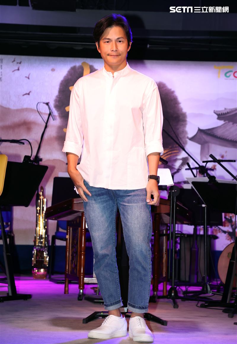 孫協志「大畫昭君~觀落雁」直播音樂會。（記者邱榮吉/攝影）