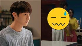 ▲《愛的二八定律》男主角的許凱身材被抨擊。（圖／翻攝自 愛的二八定律微博）