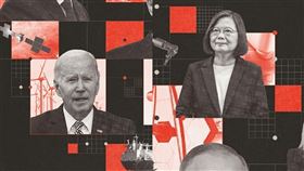 2023年最新10大趨勢搶先看，總統蔡英文、美國總統拜登同上《經濟學人》封面。（圖／翻攝自經濟學人theeconomist IG）