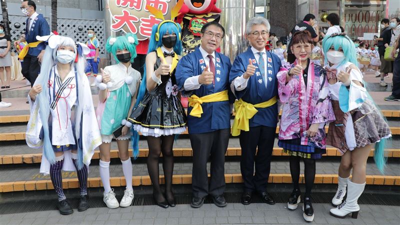 日本弘前展登場！弘前市長疫後首訪台南