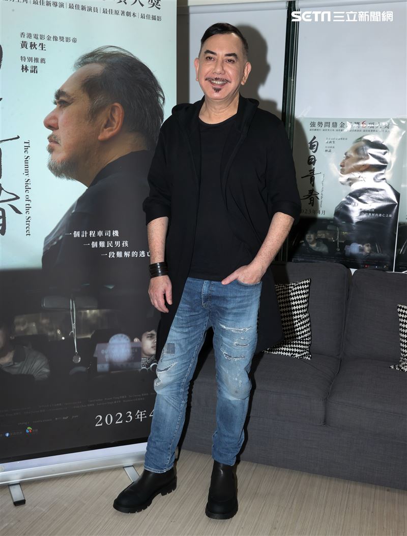 「白日青春」黃秋生聯訪。（記者邱榮吉/攝影）