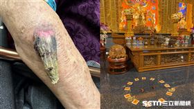 長角9旬阿嬤／家屬授權提供、桃園龍德宮 四媽祖授權提供