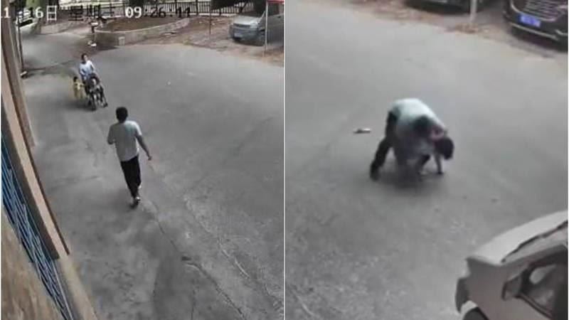 最可怕的冷漠！女子當街被性侵2路人冷眼