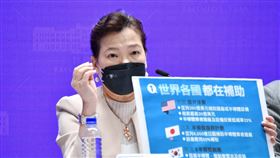 經濟部長王美花解釋《產業創新條例》修正草案。（圖／行政院提供）