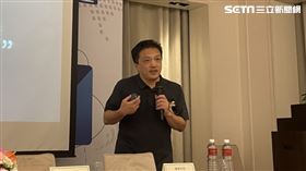 全金集成董事長劉立恩接受《三立新聞網》記者專訪時透露，加密貨幣其實從來沒穩過，但這種大賺大賠才是其特色。（圖／記者吳康瑋攝）