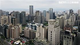 誰說房價不會跌？一張圖看六都豪宅　五都全都慘綠、僅新北小漲2％。（記者：陳韋帆）