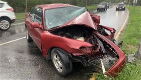 追「韓國瑜行程」直播主自撞！驚悚畫面曝