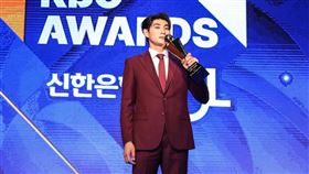 ▲李政厚獲得2022年KBO年度MVP。（圖／取自培證英雄FB）