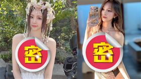 寧寧秀豹紋比基尼化身「狂野豹紋的天界禮生」辣翻。（圖／翻攝自寧寧臉書粉專／IG）