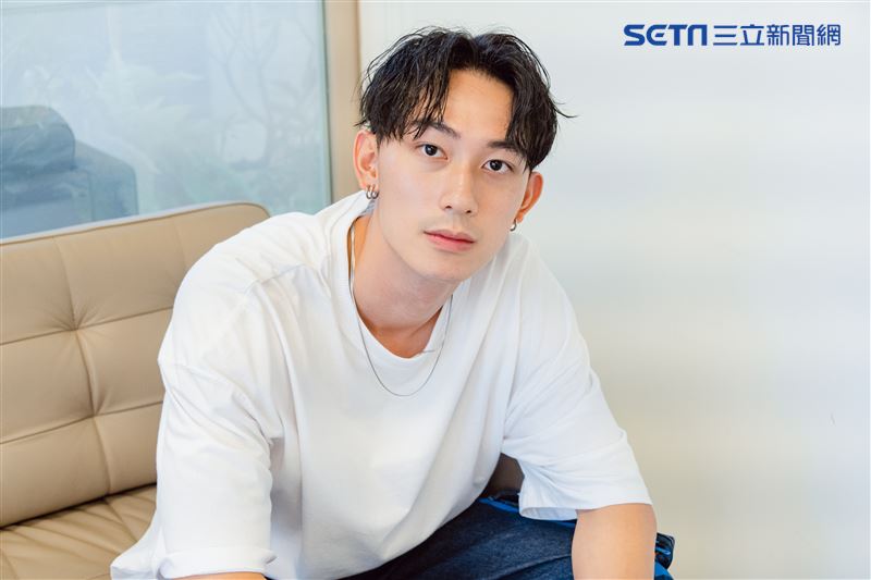 林志宇三立新聞網專訪。 （圖／記者楊澍攝影）