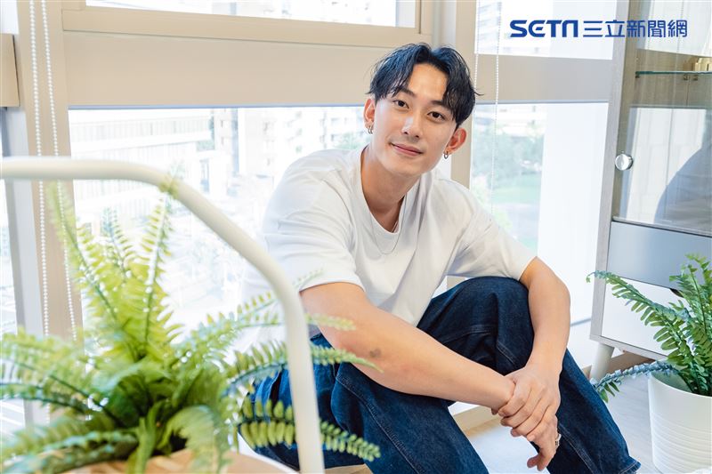 林志宇三立新聞網專訪。 （圖／記者楊澍攝影）