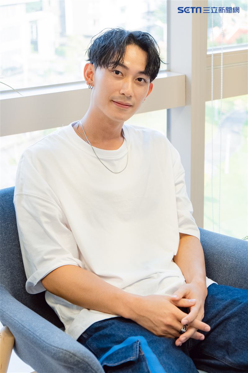 林志宇三立新聞網專訪。 （圖／記者楊澍攝影）