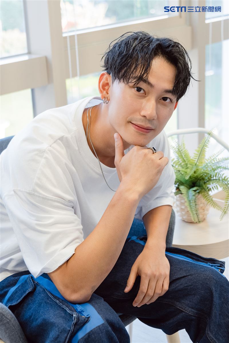 林志宇三立新聞網專訪。 （圖／記者楊澍攝影）