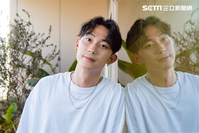 林志宇三立新聞網專訪。 （圖／記者楊澍攝影）