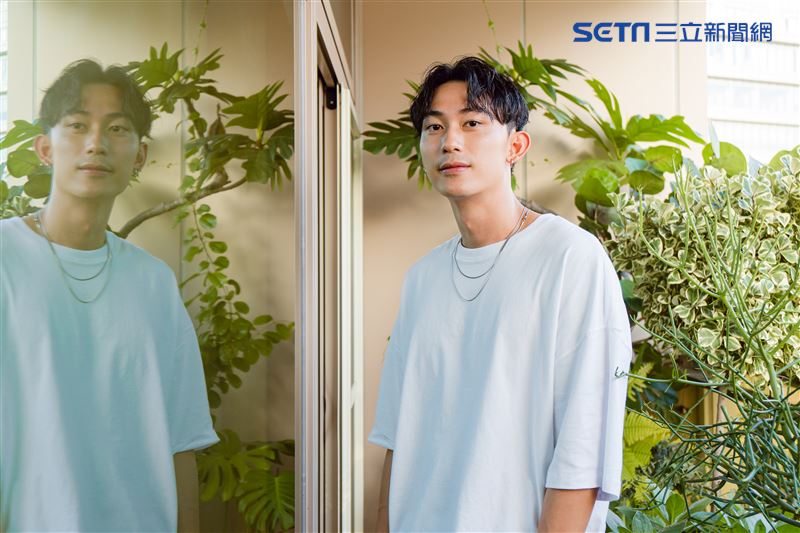 林志宇三立新聞網專訪。 （圖／記者楊澍攝影）