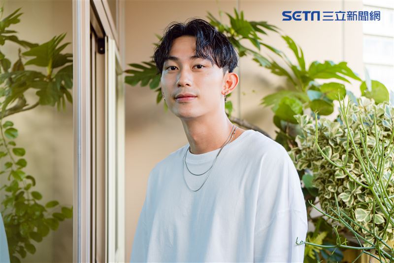 林志宇三立新聞網專訪。 （圖／記者楊澍攝影）