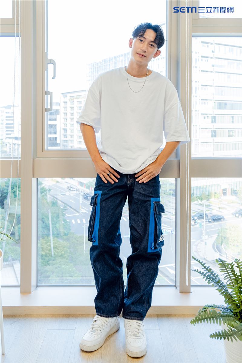 林志宇三立新聞網專訪。 （圖／記者楊澍攝影）
