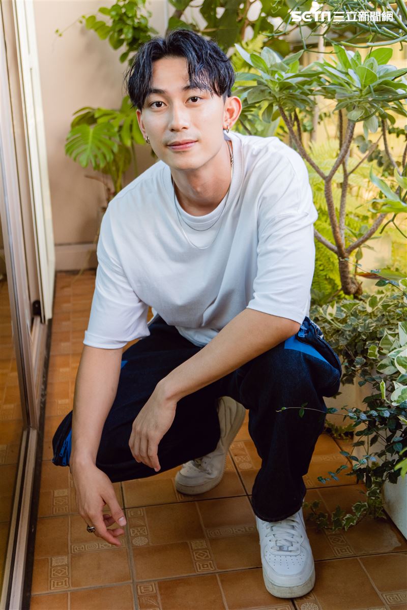 林志宇三立新聞網專訪。 （圖／記者楊澍攝影）