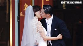 林志玲和AKIRA世紀婚禮。（圖／記者林聖凱攝影）