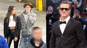  布萊德彼特爆新歡「小26歲已婚人妻」。（圖／達志影像）