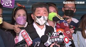 陳時中赴「葫蘆堵市場、福華市場」掃街拜票