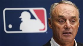 ▲大聯盟主席曼佛瑞德（Rob Manfred）宣布成立「MLB大學」的職涯發展計畫。（圖／美聯社／達志影像）