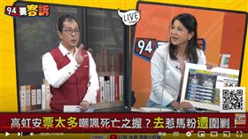林楚茵表示高虹安真的很愛強調學歷，連拿過市長獎都在講。