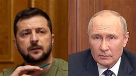 翻攝自澤倫斯基IG、普丁推特