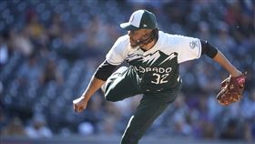 ▲科羅拉多洛磯Dinelson Lamet。（資料照／美聯社／達志影像）