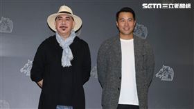 黃秋生（左）和張孝全（右）爭影帝。（圖／記者邱榮吉攝影）