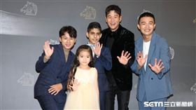 金馬新人周興哲、胡智強、張祖鈞、林諾、黃歆庭。（圖／記者邱榮吉攝影）