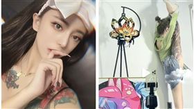 網紅戚佳麗私密片二度外流。（圖／翻攝自抖音）