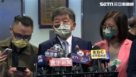 為台灣挺身而出─陳時中海內外學術界後援會誓師大會陳時中會前受訪