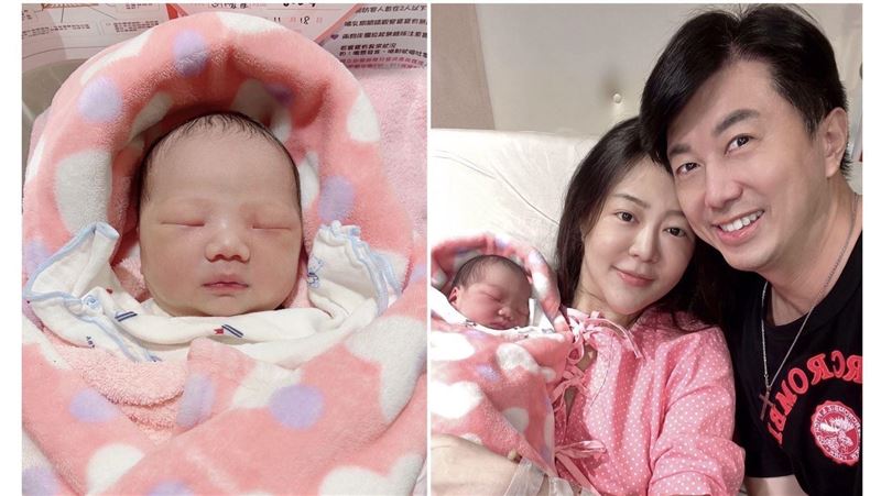 恭喜！本土劇男星「中年得女」澎湃迎女寶