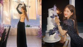 ▲日前剛過24歲生日的趙露思，疑似想擺脫甜妹稱號越穿越性感。（圖／翻攝自 趙露思微博）