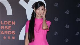 日本影后黑木瞳踏上金馬紅毯。（圖／記者邱榮吉、楊澍攝影）