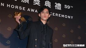 金馬59 男配 朱軒洋。（圖／記者楊澍、邱榮吉攝影）