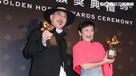 張艾嘉 黃秋生 金馬獎 （圖／記者邱榮吉、楊澍攝影）