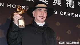 黃秋生拿金馬影帝。（圖／記者邱榮吉、楊澍攝影）