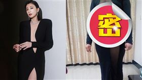 有身材豐盈的女性曾嘗試網購，類似「從上裂到下面」禮服瞬間翻車成大媽。（圖／翻攝自淘寶）