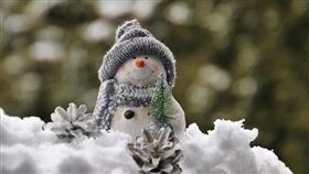 雪人,下雪（示意圖／Pixabay）