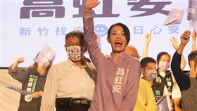 民眾黨主席柯文哲昨（19）晚到新竹市替高虹安助講。（圖／翻攝自柯文哲臉書）