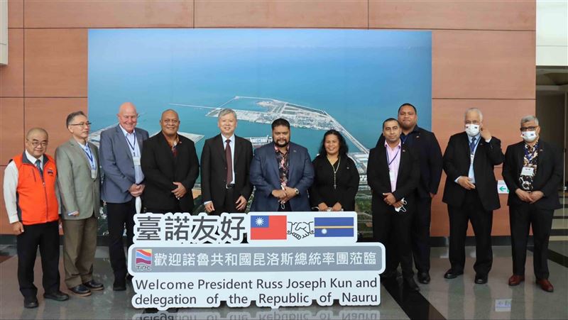 諾魯總統結束訪台　三度重申珍貴邦誼