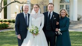 拜登孫女白宮完婚。（圖／翻攝自Rafanelli Events IG）