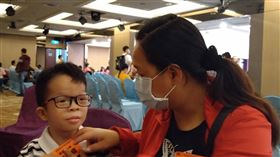 1120罕病coffin-lowry症候群(記者黃仲丘攝影)